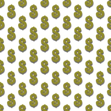 Click to get the codes for this image. Gold Dollar Signs Background Tileable, Money, Gold Background Wallpaper Image or texture free for any profile, webpage, phone, or desktop